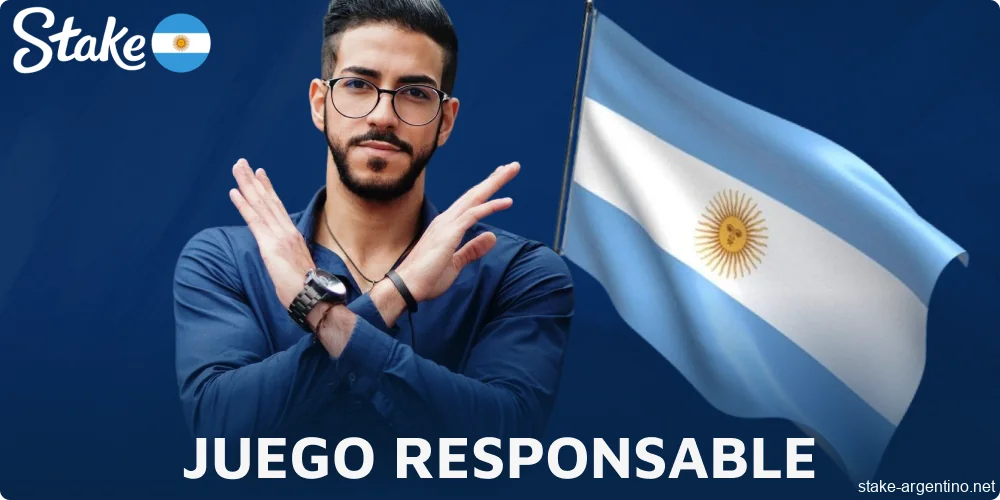 Principios de juego responsable utilizados en Stake Argentina